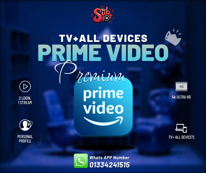 Amazon Prime Video Premium (TV + All Devices)