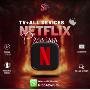 Netflix Premium 4K UHD (TV + All Device)